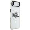 Karl Lagerfeld IML Karl Sketch Logo MagSafe Case for iPhone Air / clear