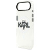 Karl Lagerfeld IML Karl Sketch Logo MagSafe Case for iPhone Air / clear