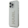Karl Lagerfeld IML Rhinestones Logo Case for iPhone 16 Pro / transparent