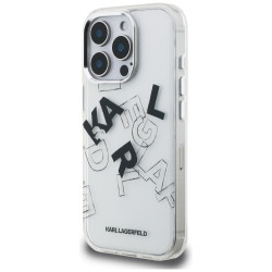 Karl Lagerfeld IML Sketched Graphic Case for iPhone 16 Pro / transparent
