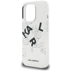 Karl Lagerfeld IML Sketched Graphic Case for iPhone 16 Pro / transparent