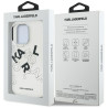Karl Lagerfeld IML Sketched Graphic Case for iPhone 16 Pro / transparent