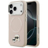 Karl Lagerfeld Karl & Choupette Pins MagSafe Case for iPhone 17 Pro / Pink