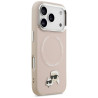 Karl Lagerfeld Karl & Choupette Pins MagSafe Case for iPhone 17 Pro / Pink