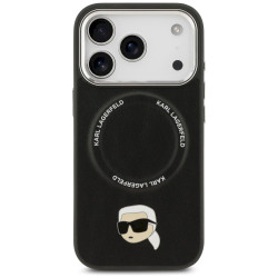 Karl Lagerfeld Karl Pin MagSafe Case for iPhone 17 Pro / black