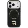Karl Lagerfeld Karl Pin MagSafe Case for iPhone 17 Pro / black