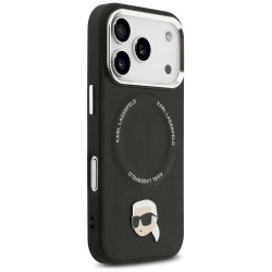 Karl Lagerfeld Karl Pin MagSafe Case for iPhone 17 Pro / black