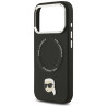 Karl Lagerfeld Karl Pin MagSafe Case for iPhone 17 Pro / black