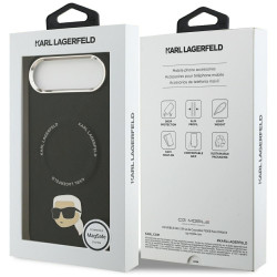 Karl Lagerfeld Karl Pin MagSafe Case for iPhone Air / Black