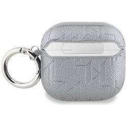 Karl Lagerfeld Monogram Karl Head Case for AirPods 4 / Silver