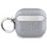 Karl Lagerfeld Monogram Karl Head Case for AirPods 4 / Silver