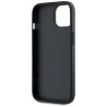 Karl Lagerfeld Saffiano Athleisure Stripes Cord Case for iPhone 15 / red