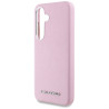 Karl Lagerfeld Saffiano Full Wrapped Elongated Metal Logo MagSafe for Samsung Galaxy S25