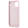 Karl Lagerfeld Silicone Karl&Choupette MagSafe Case for iPhone 11 / pink