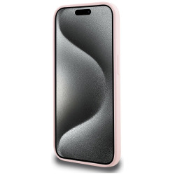 Karl Lagerfeld Silicone Karl&Choupette MagSafe Case for iPhone 14 Pro Max / pink