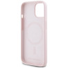 Karl Lagerfeld Silicone Karl&Choupette MagSafe Case for iPhone 15 Plus / pink