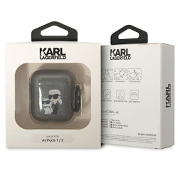 Karl Lagerfeld KLA2HNKCTGK AirPods 1/2 Cover / black