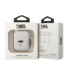 Karl Lagerfeld KLA2RUNIKH AirPods 1/2 cover Silicone Karl Head 3D / white