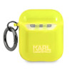 Karl Lagerfeld KLA2UCHFY AirPods cover Choupette / yellow
