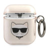 Karl Lagerfeld KLA2UCHGD AirPods Cover Glitter Choupette / gold