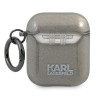 Karl Lagerfeld KLA2UCHGK AirPods cover Glitter Choupette / black
