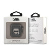 Karl Lagerfeld KLA2UKHGK AirPods cover Glitter Karl`s Head / black