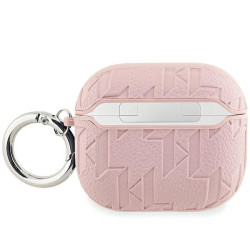 Karl Lagerfeld KLA3PGCHPP AirPods 3 cover Monogram Choupette Head / pink