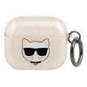 Karl Lagerfeld KLA3UCHGD AirPods 3 cover Glitter Choupette / gold