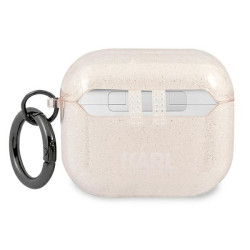 Karl Lagerfeld KLA3UCHGD AirPods 3 cover Glitter Choupette / gold