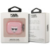 Karl Lagerfeld KLA3UCHGP AirPods 3 cover Glitter Choupette / pink