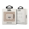 Karl Lagerfeld KLA3UKHGD AirPods 3 cover Gold Glitter Karl`s Head