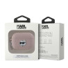 Karl Lagerfeld KLAP2PGCHPP AirPods Pro2 (2022/2023) cover / pink Monogram Choupette Head