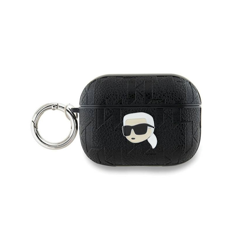 Karl Lagerfeld KLAP2PGKIPK AirPods Pro 2 (2022/2023) cover Monogram Karl Head / black