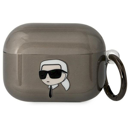 Karl Lagerfeld KLAPHNIKTCK AirPods Pro cover Karl`s Head / black