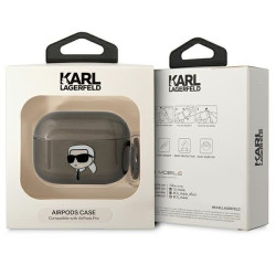 Karl Lagerfeld KLAPHNIKTCK AirPods Pro cover Karl`s Head / black