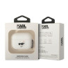 Karl Lagerfeld KLAPRUNCHH AirPods Pro Cover Silicone Choupette Head 3D / white