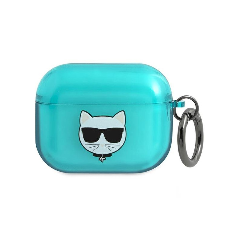 Karl Lagerfeld KLAPUCHFL AirPods Procover Choupette / blue