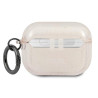 Karl Lagerfeld KLAPUKHGD AirPods Pro Cover Gold Glitter Karl`s Head