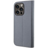 Karl Lagerfeld KLBKP14LSANKCPG bookcase for iPhone 14 Pro 6.1" / silver