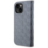 Karl Lagerfeld KLBKP14SSAKLHPG Bookcase for iPhone 14/15/13 6.1" / silver