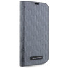 Karl Lagerfeld KLBKP14SSAKLHPG Bookcase for iPhone 14/15/13 6.1" / silver
