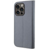 Karl Lagerfeld KLBKP14XSANKCPG bookcase for iPhone 14 Pro Max 6.7" / silver