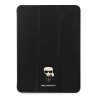 Karl Lagerfeld KLFC11OKMK Book Cover for iPad 11" Pro 2021 / black