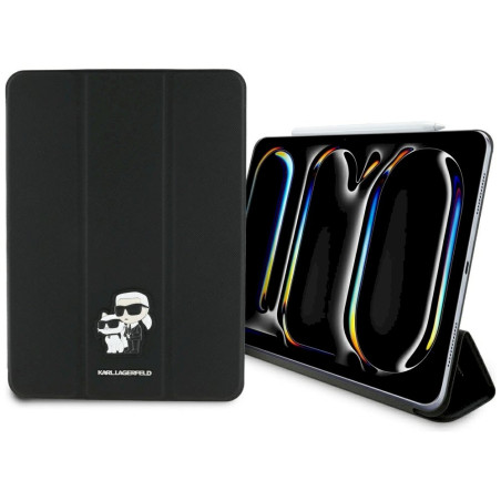 Karl Lagerfeld KLFC11PM24SAKCK Book Cover for iPad Pro 11" 2024 / black
