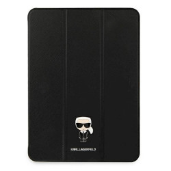 Karl Lagerfeld KLFC12OKMK Book Cover for iPad 12.9" Pro 2021 / black