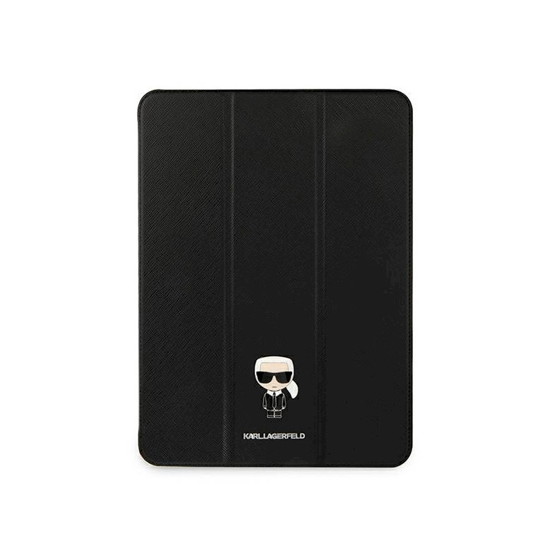 Karl Lagerfeld KLFC12OKMK Book Cover for iPad 12.9" Pro 2021 / black