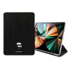 Karl Lagerfeld KLFC12OKMK Book Cover for iPad 12.9" Pro 2021 / black