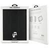 Karl Lagerfeld KLFC13PM24SAKCK iPad Pro 13" 2024 Book Cover / black