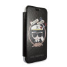 Karl Lagerfeld KLFLBKPXKSB Book Case Signature Glitter for iPhone X/Xs / black