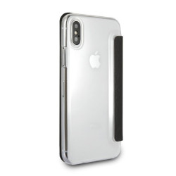 Karl Lagerfeld KLFLBKPXKSB Book Case Signature Glitter for iPhone X/Xs / black